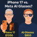 Apple’s iPhone 17 vs. Meta’s AI Glasses: A Glimpse Into the Future of Technology